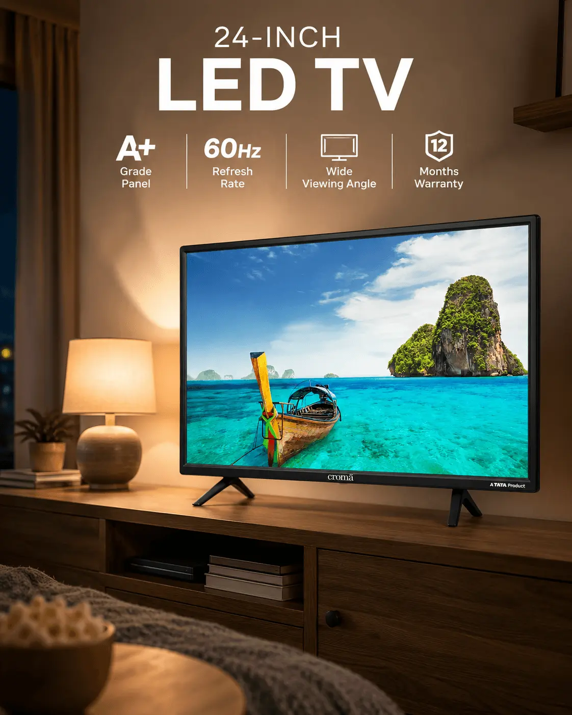 24 Inch Smart Android TV